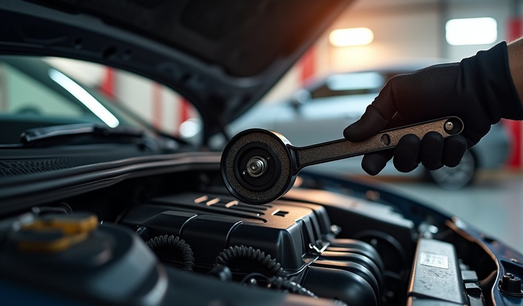 alternator belt tensioner replacement