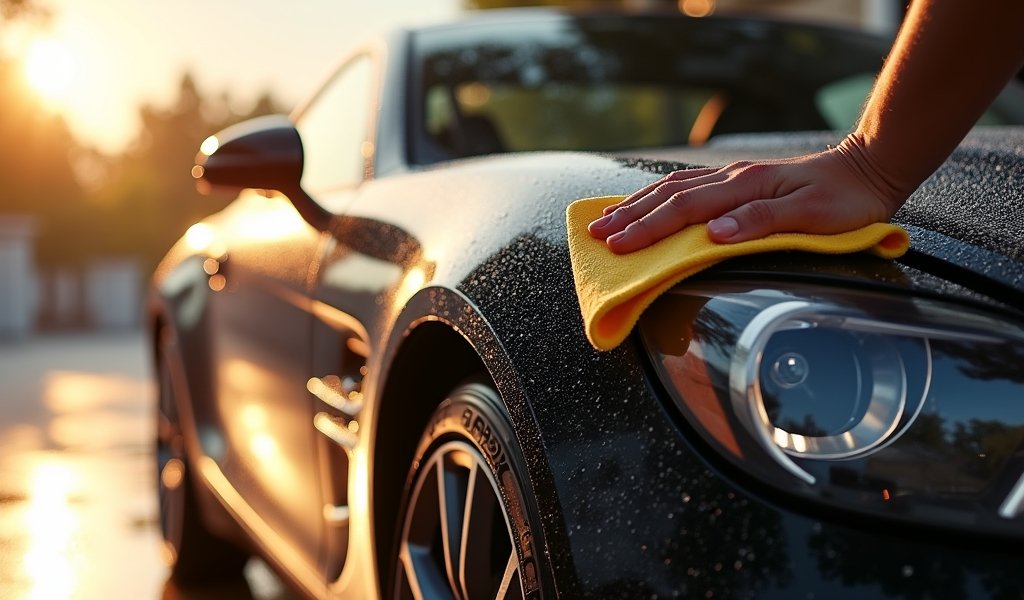 car wax after washing