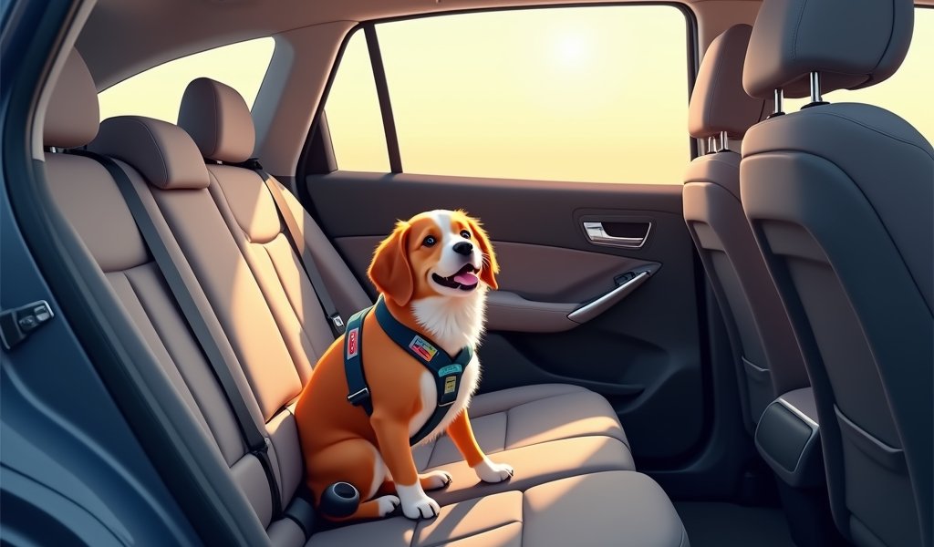 dog car harness