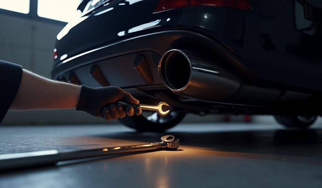 exhaust pipe hanger replacement