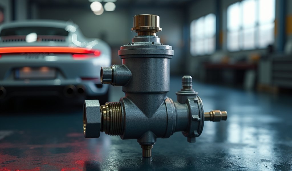 fuel rail pressure regulator