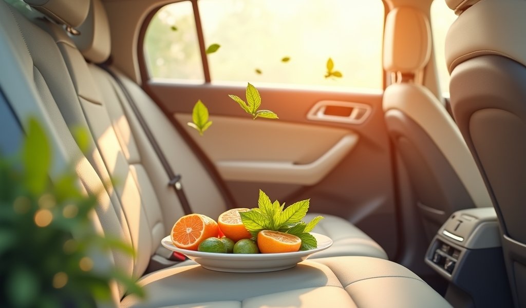 how to get rid of food smell in car