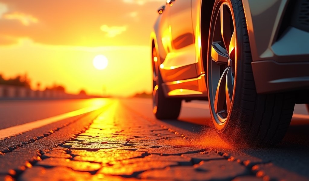 tire pressure in hot weather